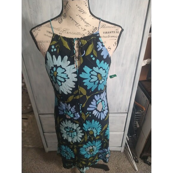 The Limited 100% Silk Midi Floral Dress Size 8 Feminine Cottage Core Summer - Picture 2 of 11